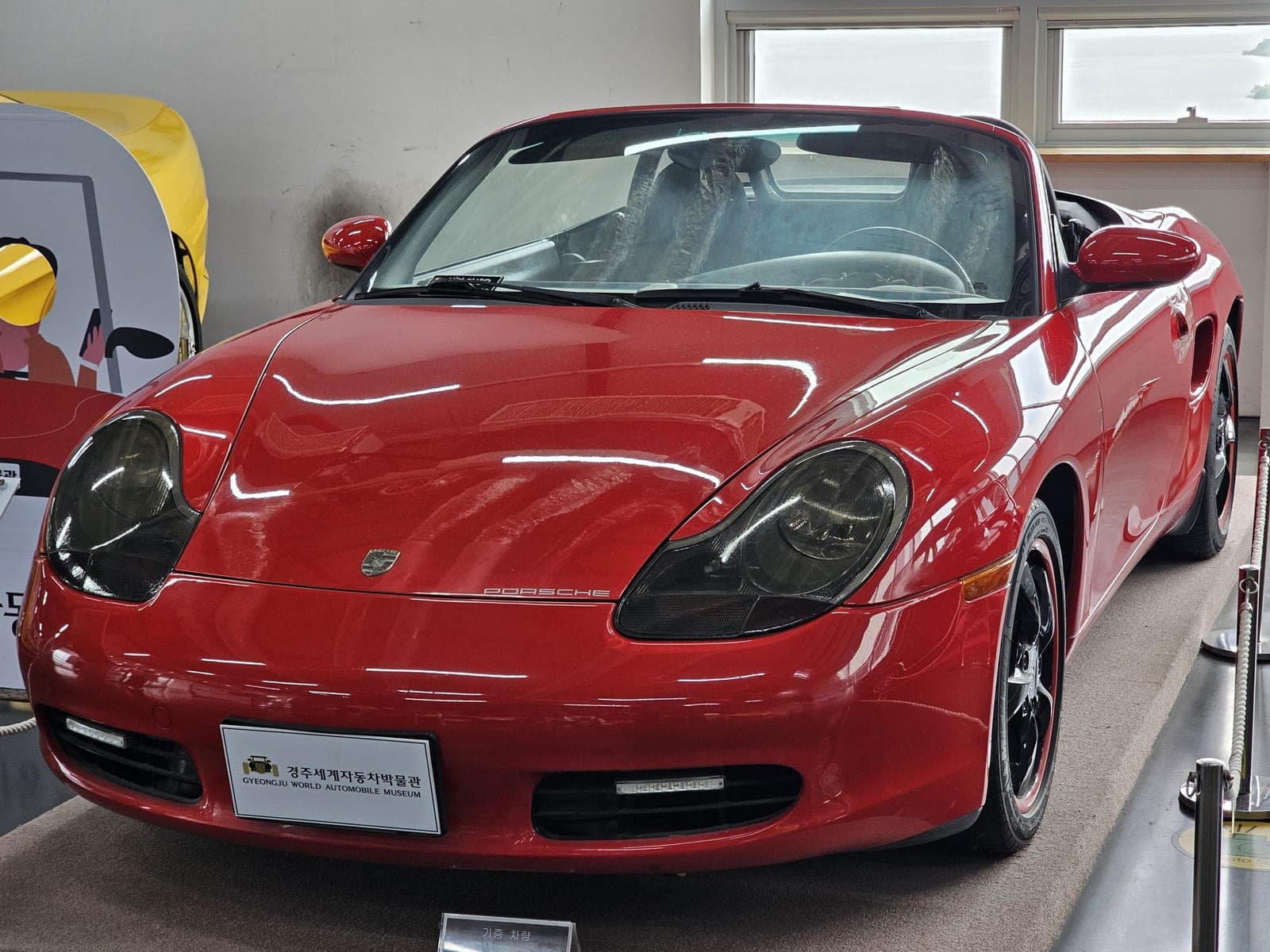 Porsche 986 Boxster factory profile