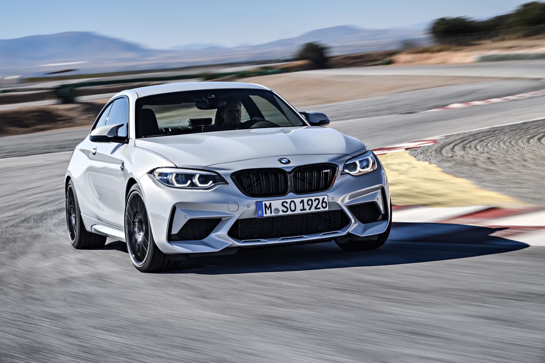 BMW F87 M2 Competition front three-quarter