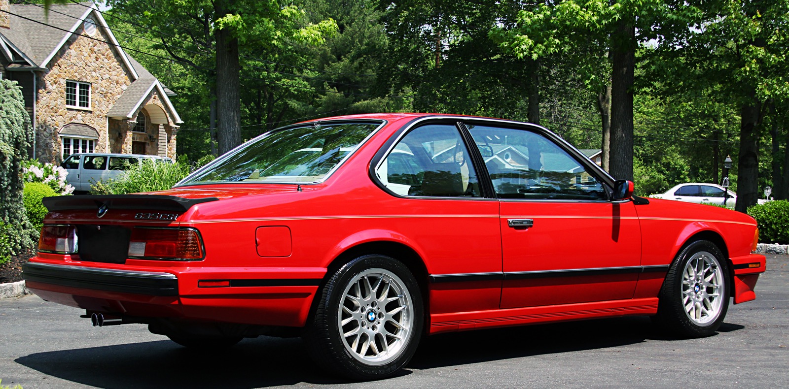 BMW 635CSi side profile