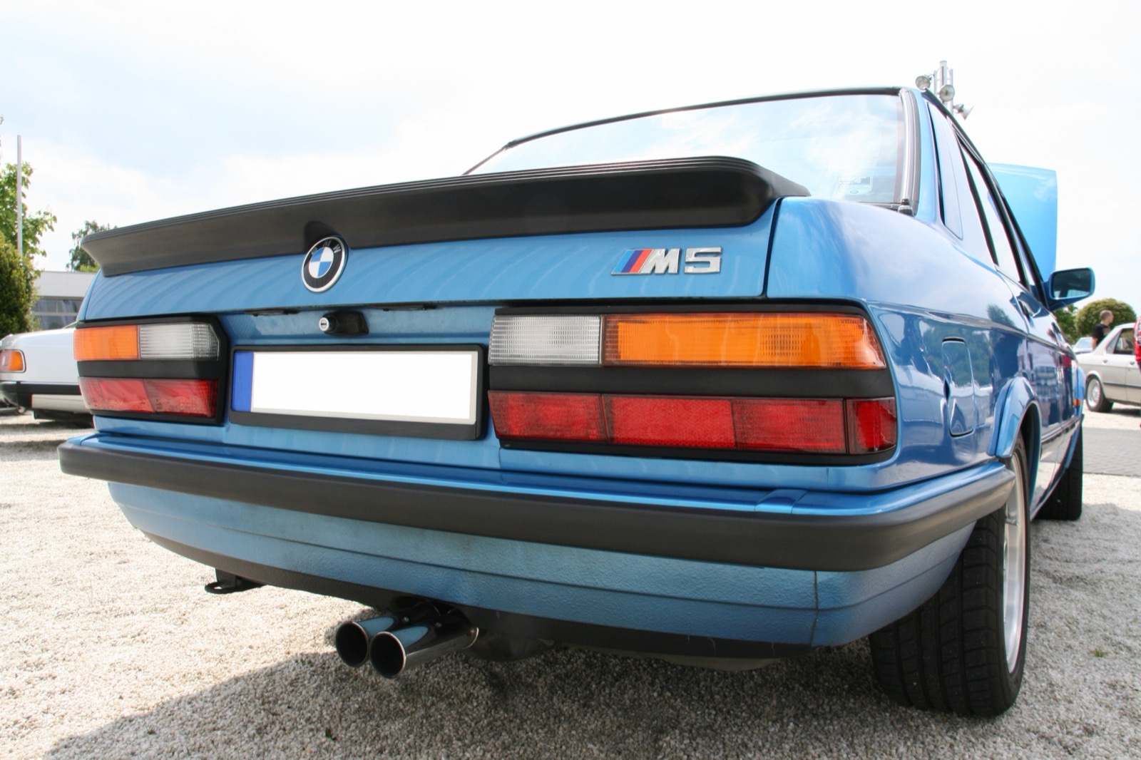 BMW E28 M5 rear view
