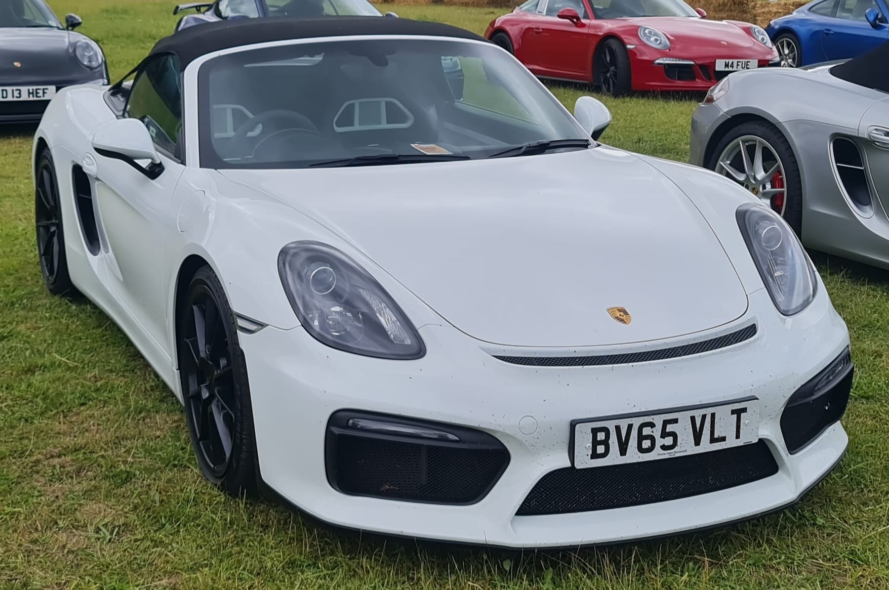 Porsche 981 Spyder open-top stance