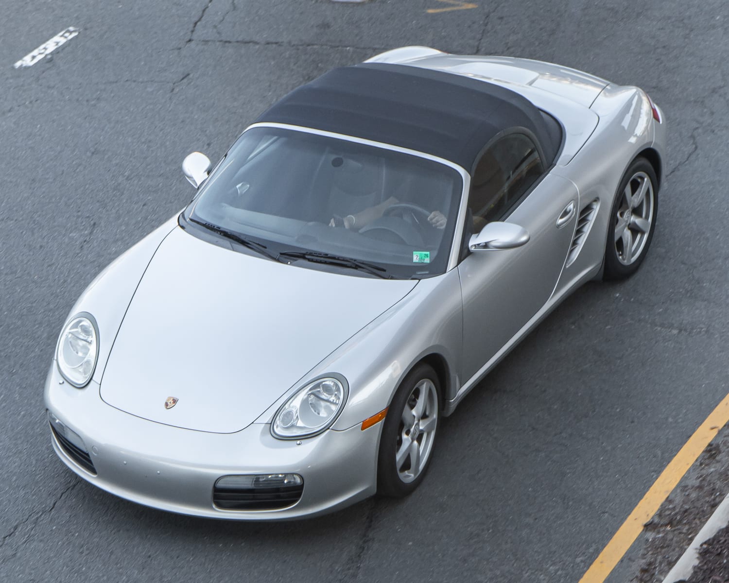 Porsche 987 Boxster roadster profile