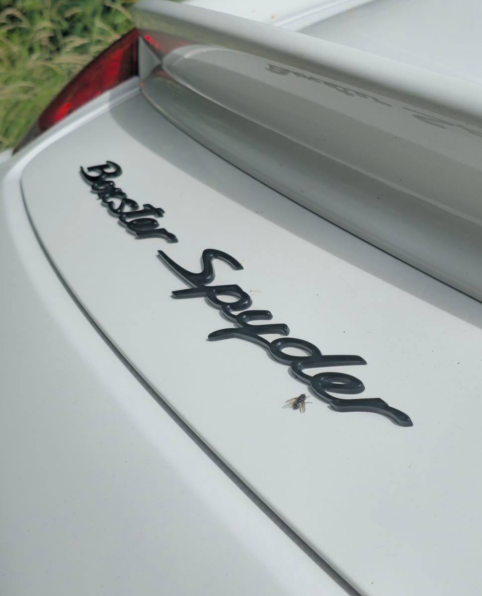Porsche 987 Boxster Spyder market reference