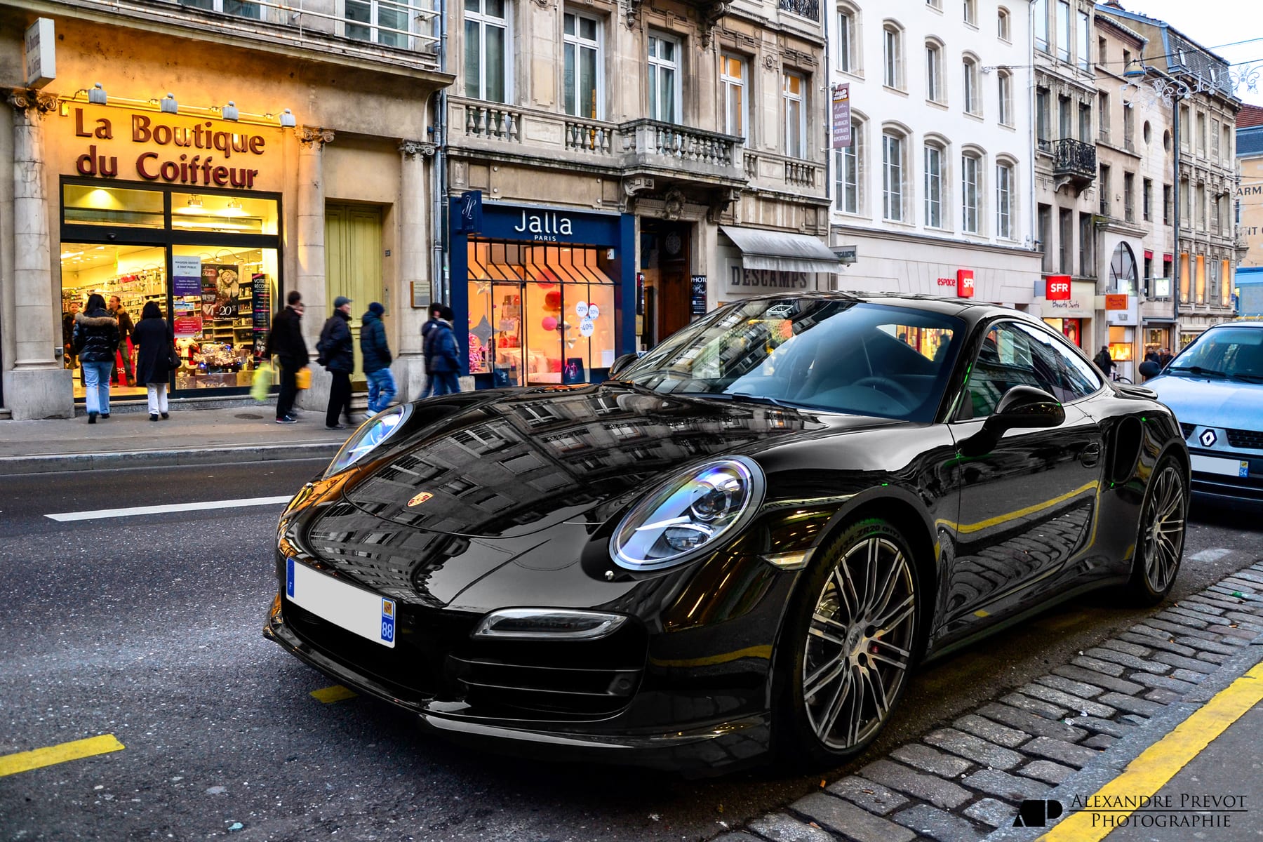 Porsche 991 Turbo front view