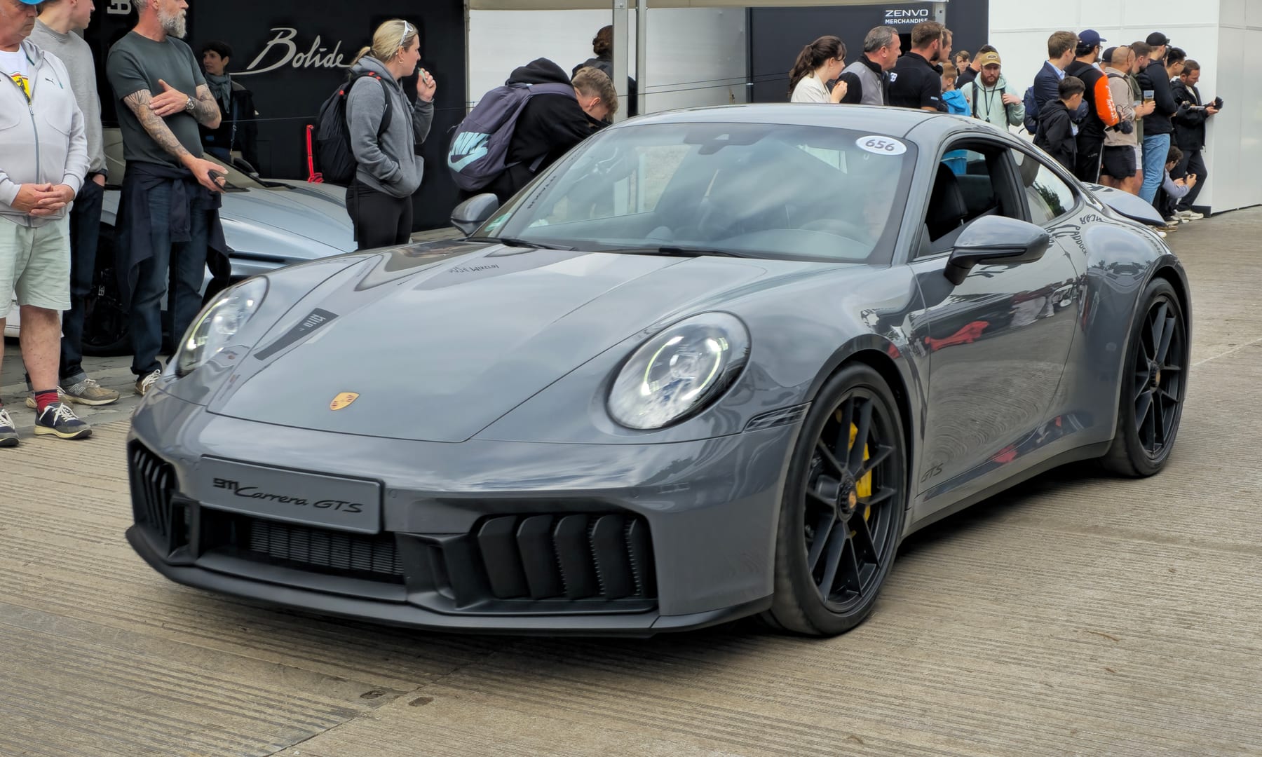 Porsche 992 Carrera GTS rear three-quarter