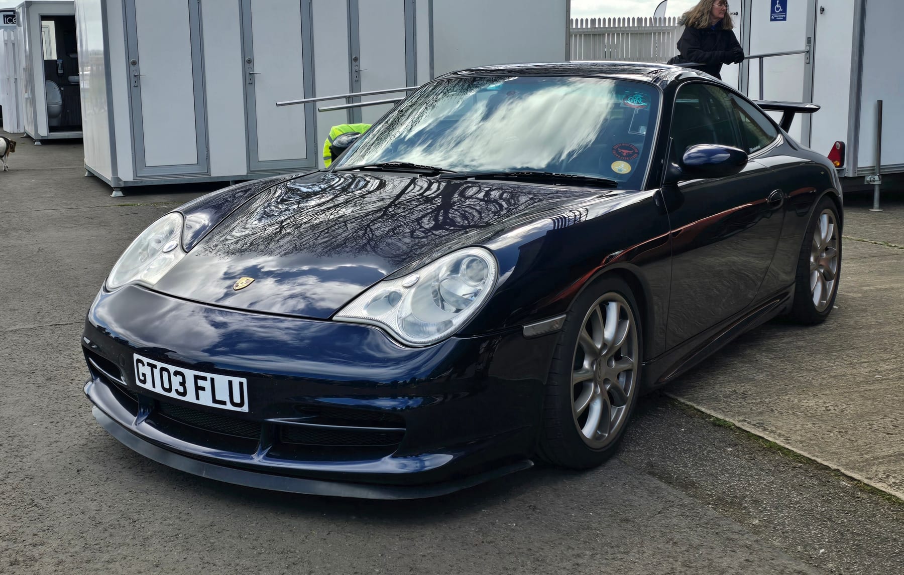 Porsche 996.2 GT3 front three-quarter