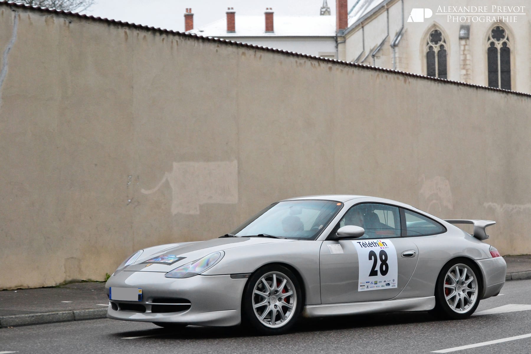 Porsche 996 GT3 side profile