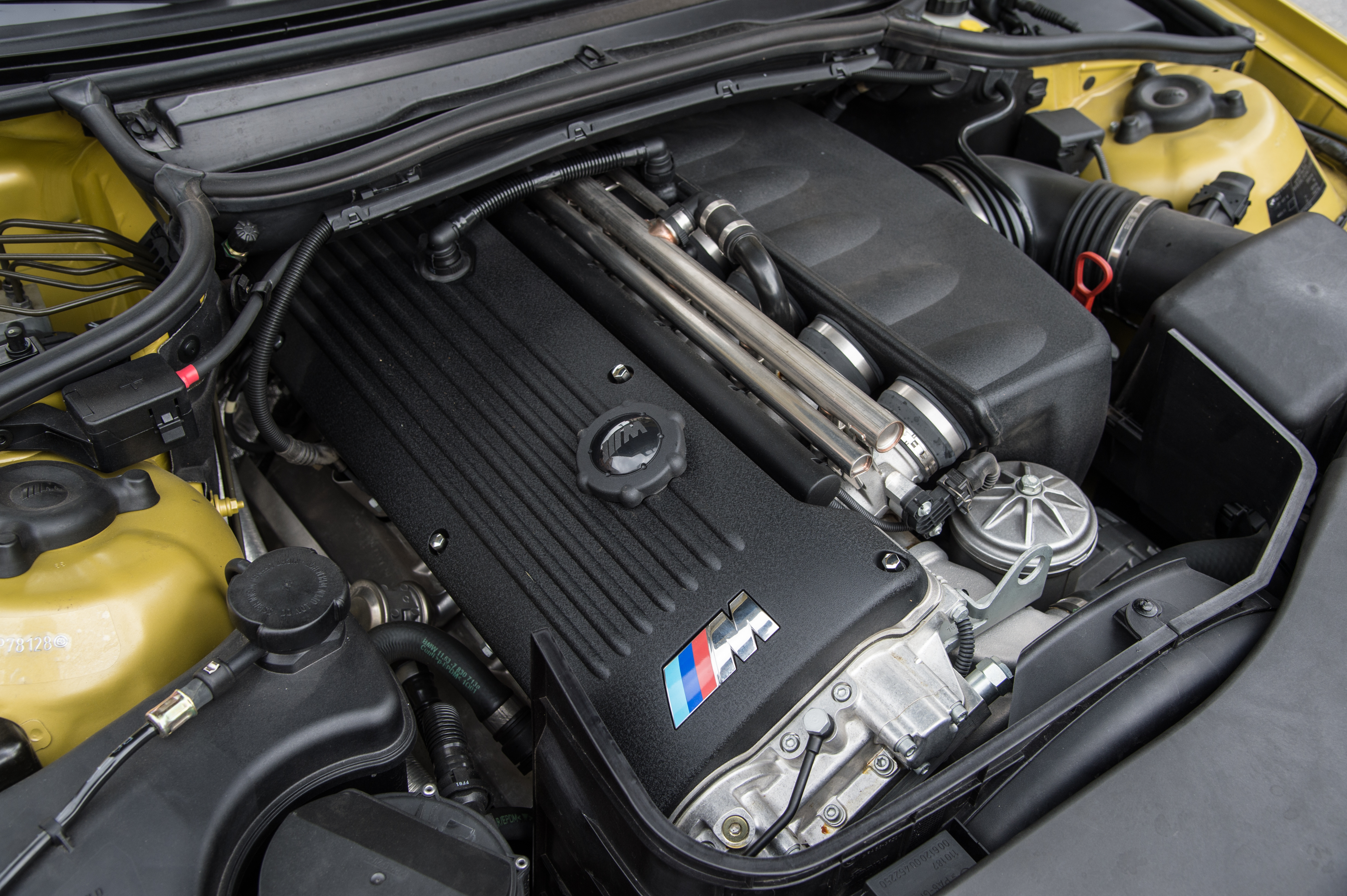 BMW E46 M3 S54 engine bay