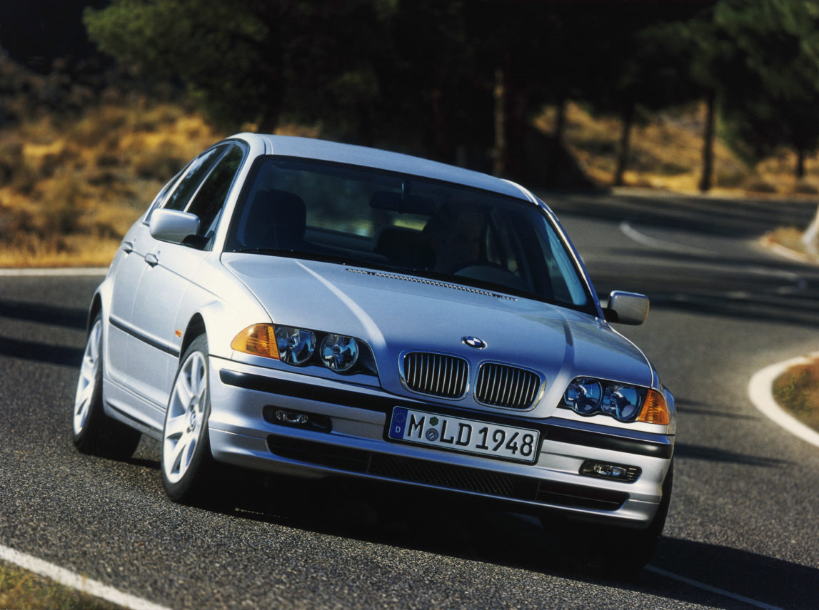 BMW 330i Sedan ZHP front three-quarter