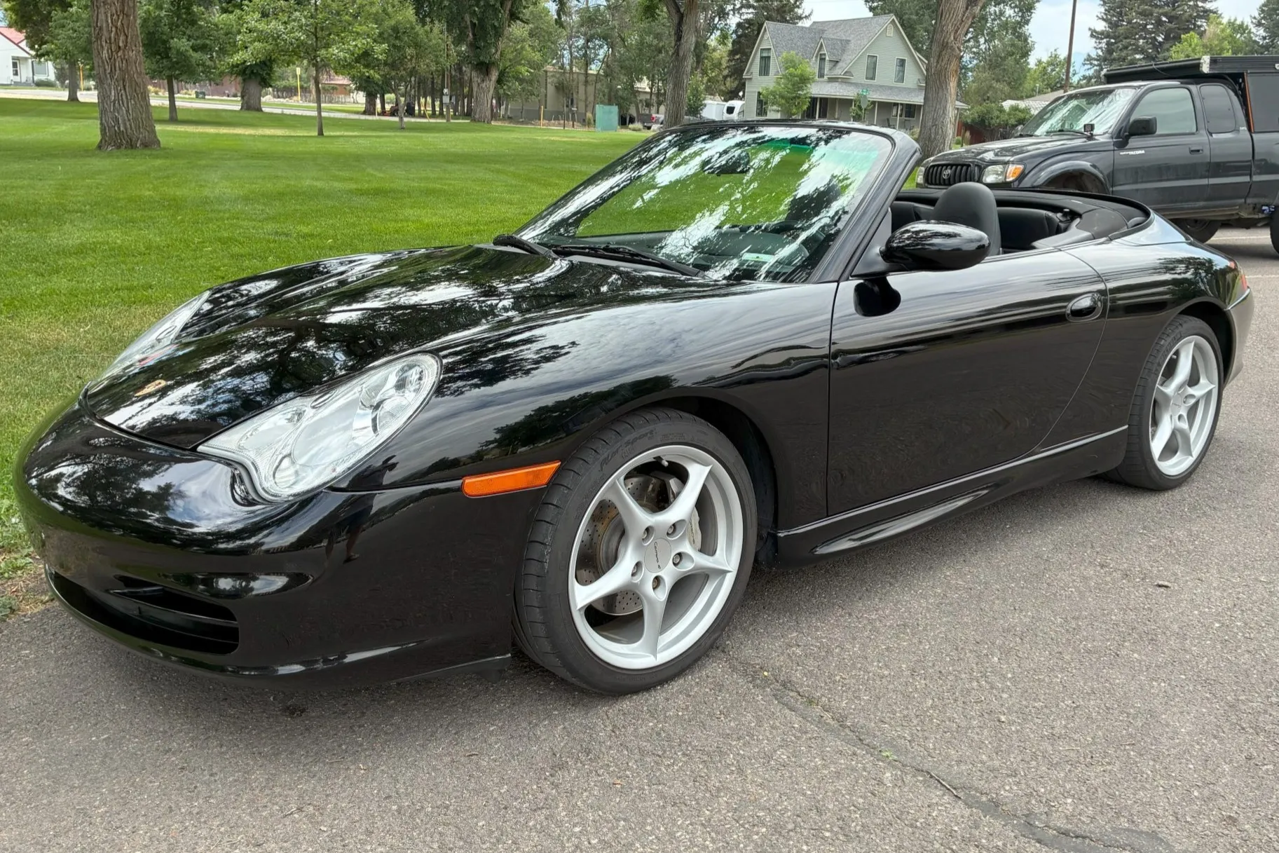 49k-Mile 2003 Porsche 911 Carrera 4 Cabriolet 6-Speed
