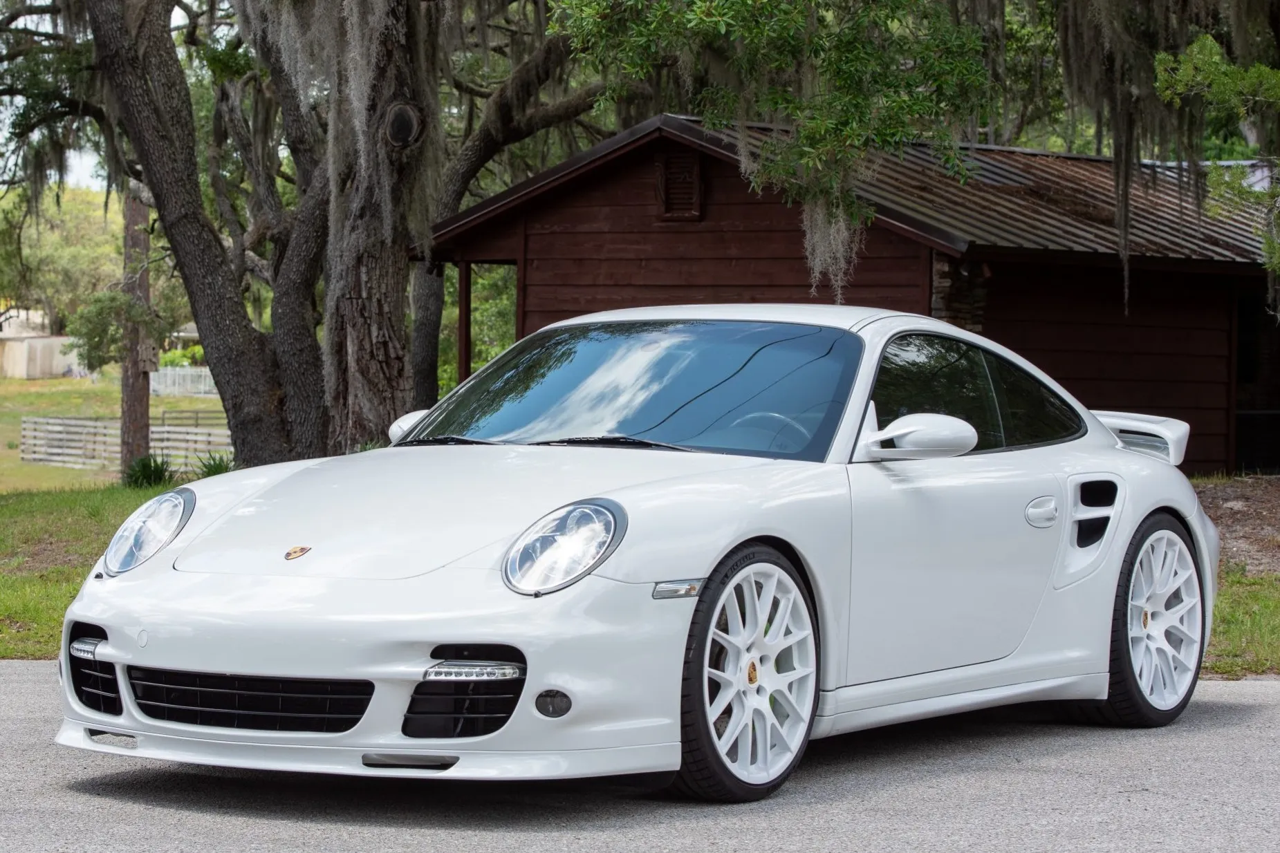 Modified 2007 Porsche 911 Turbo Coupe 6-Speed