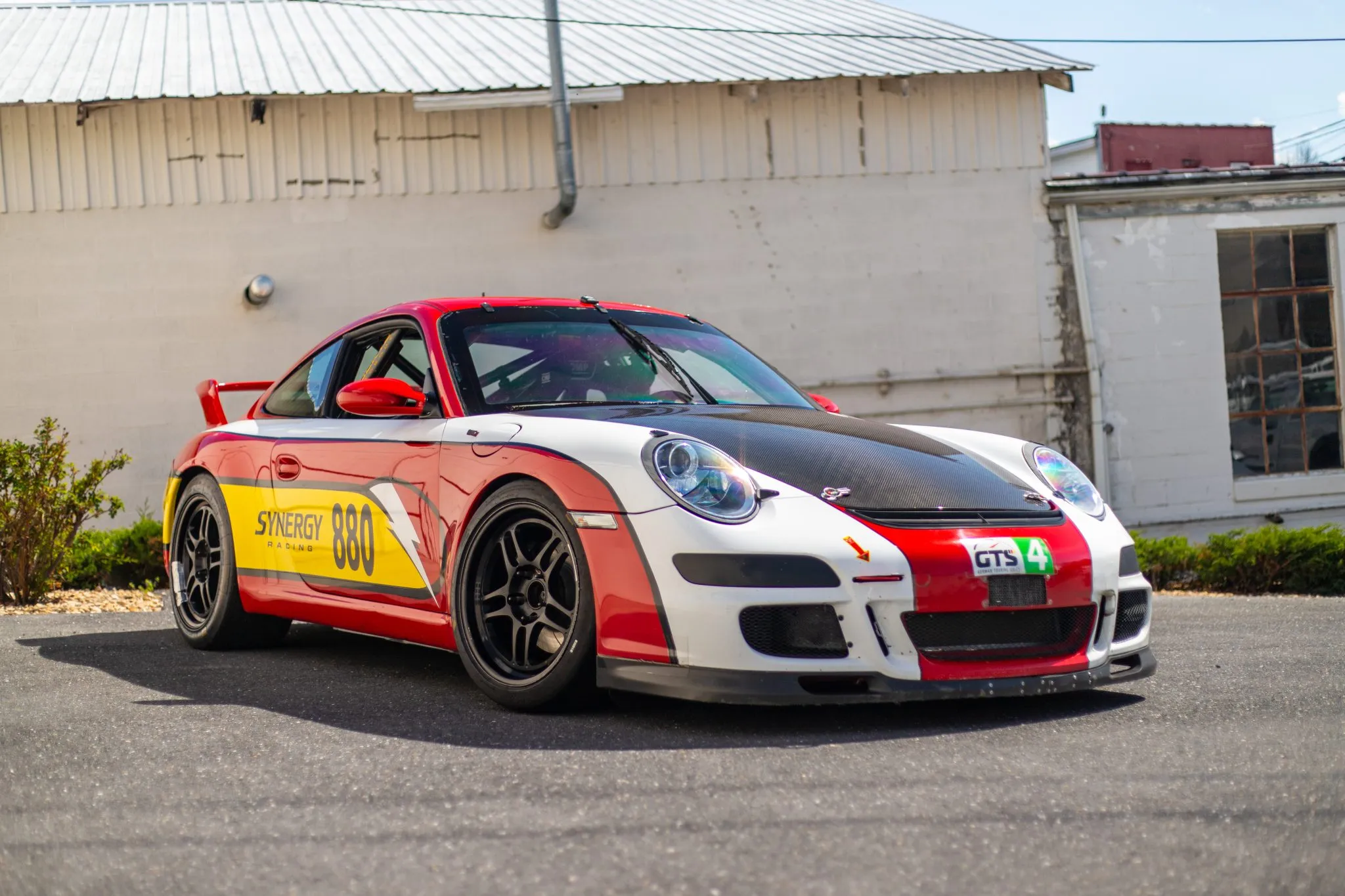 3.8L-Powered 2007 Porsche 911 Carrera Coupe Race Car 6-Speed