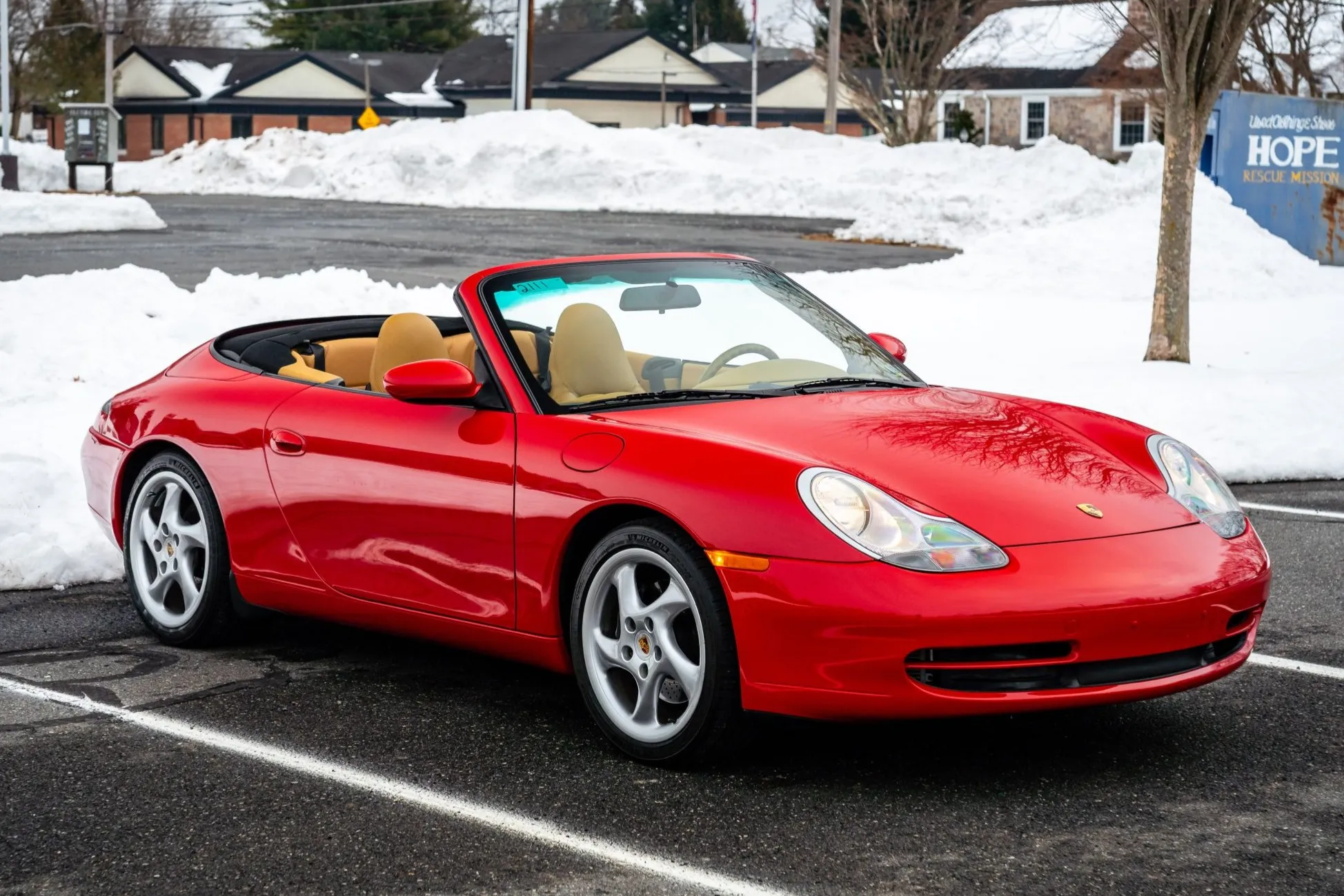 No Reserve: 14k-Mile 1999 Porsche 911 Carrera Cabriolet 6-Speed