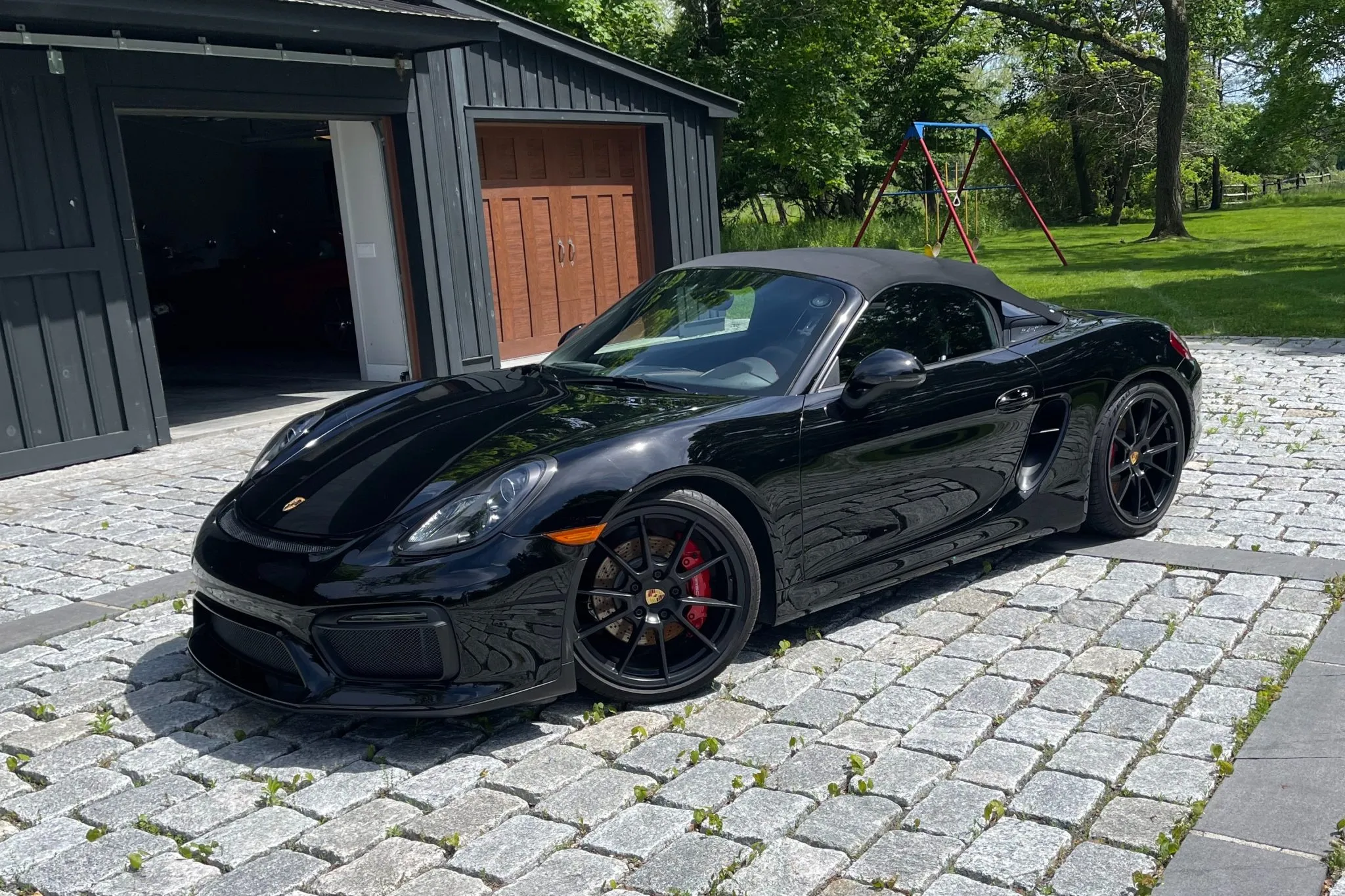 11k-Mile 2016 Porsche Boxster Spyder 6-Speed