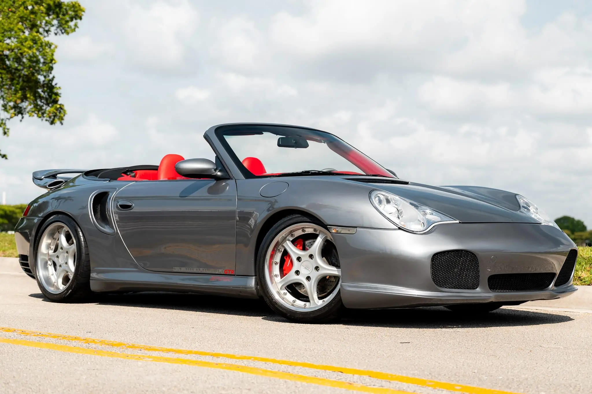 6k-Mile 2002 Porsche 911 Carrera 4 Cabriolet Gemballa GTR 500 6-Speed