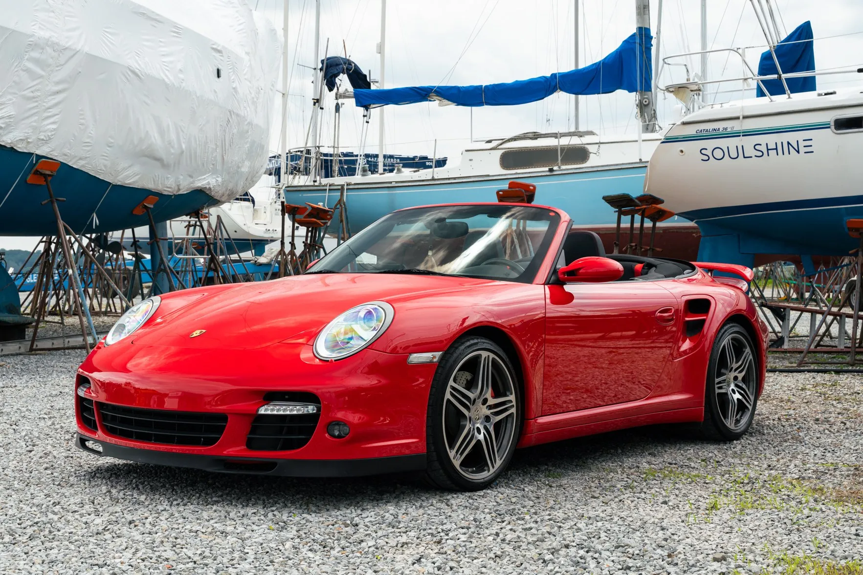 6k-Mile 2008 Porsche 911 Turbo Cabriolet 6-Speed