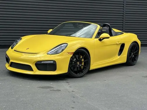 2016 Porsche Boxster Spyder