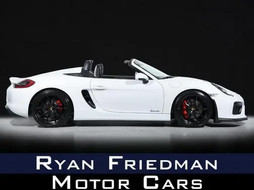2016 Porsche Boxster Spyder