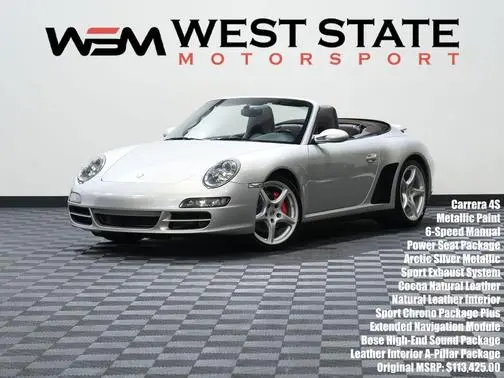 2008 Porsche 911 Carrera 4S Cabriolet