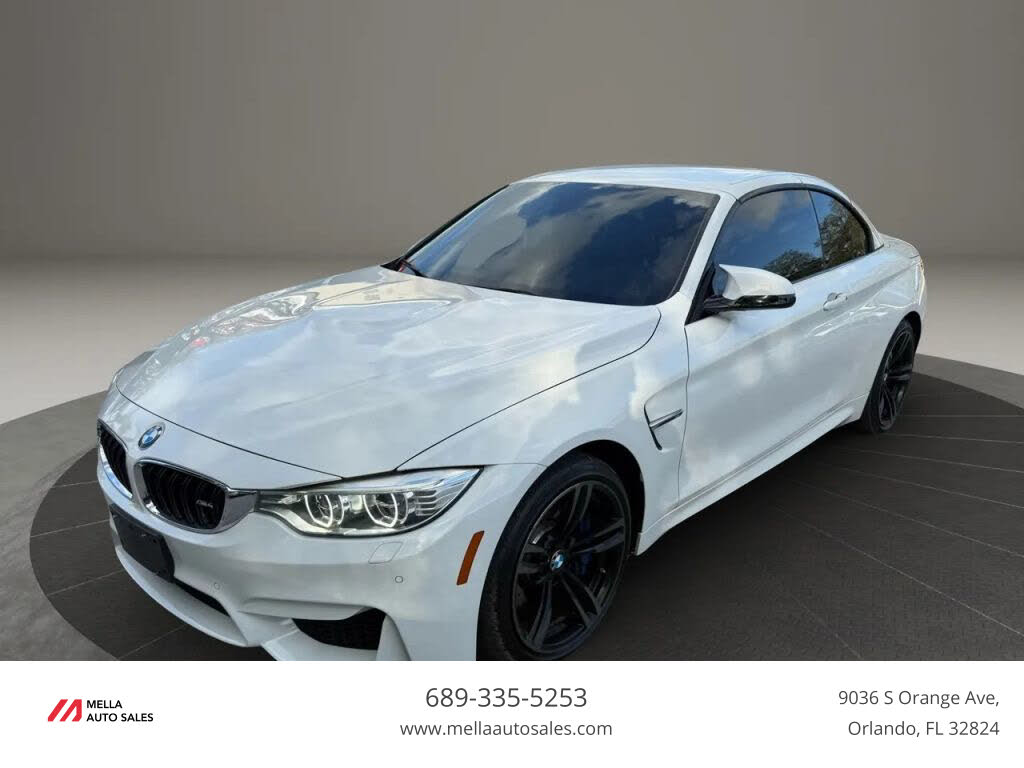 2015 BMW M4 Convertible RWD