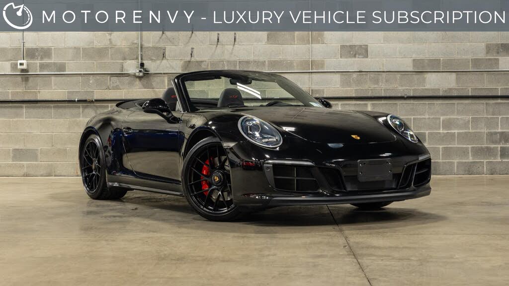 2019 Porsche 911 Carrera GTS Cabriolet RWD