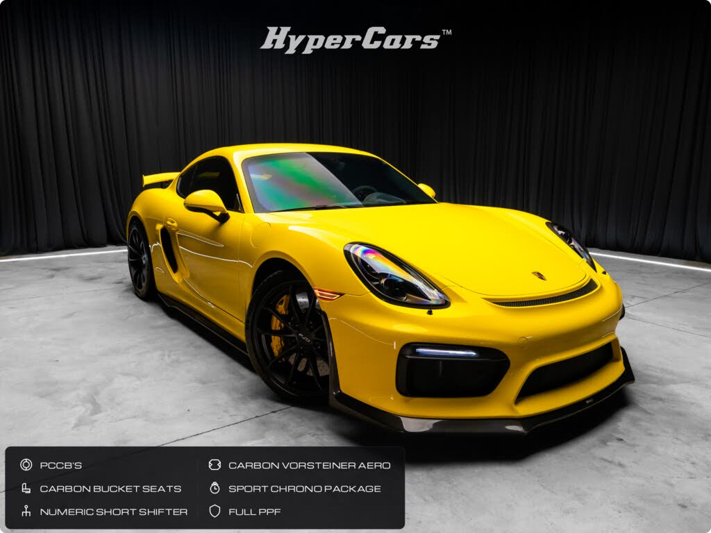 2016 Porsche Cayman GT4