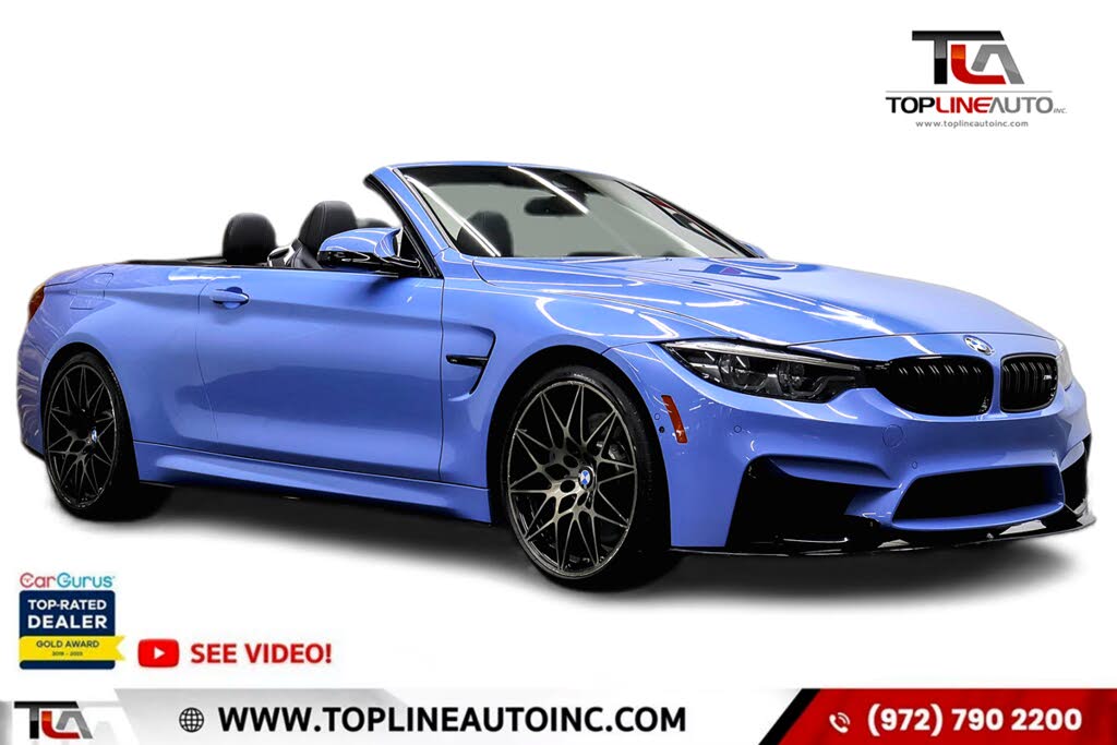 2018 BMW M4 Convertible RWD