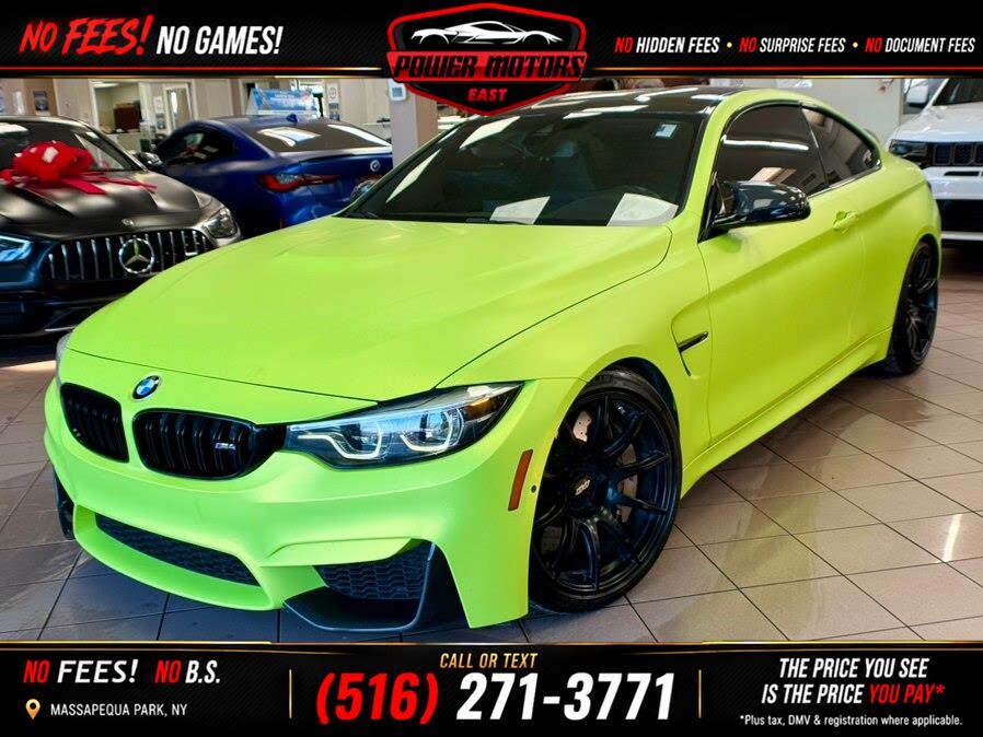 2020 BMW M4 Coupe RWD